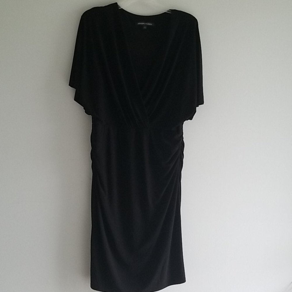 Black fitted dress